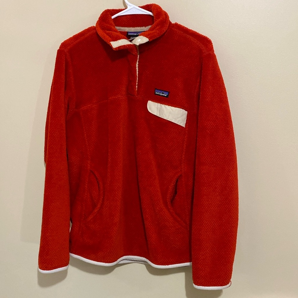 Womens Patagonia Retool Resnap Fleece Pullover Size Large